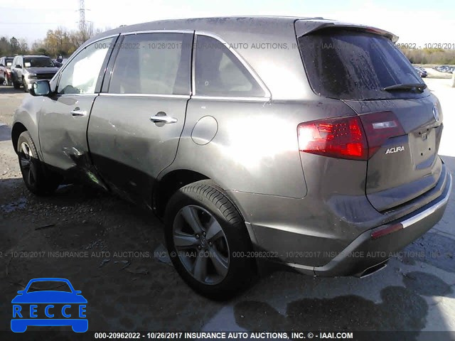 2011 Acura MDX TECHNOLOGY 2HNYD2H43BH550456 image 2