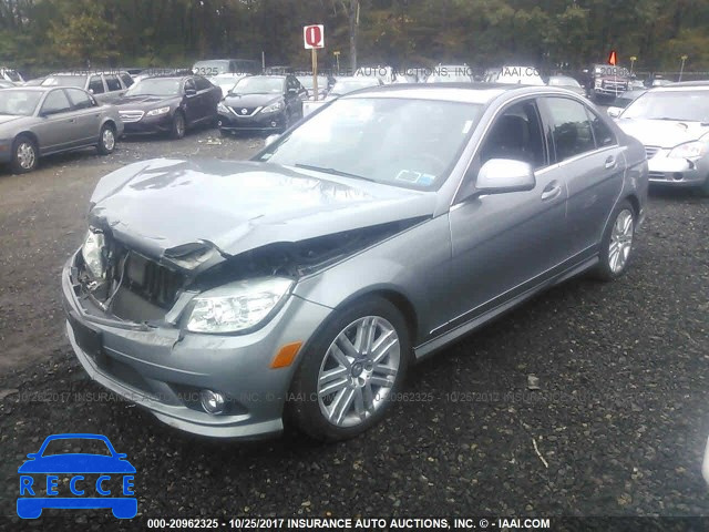 2008 MERCEDES-BENZ C WDDGF81X28F101398 image 1