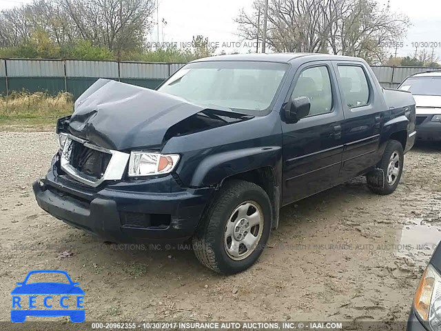 2009 HONDA RIDGELINE RT 5FPYK16279B102171 image 1