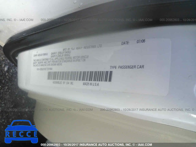 2007 Subaru Legacy 2.5I 4S3BL616277201664 image 8