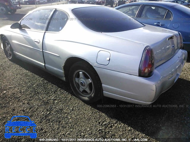 2004 Chevrolet Monte Carlo LS 2G1WW12E249116991 зображення 2