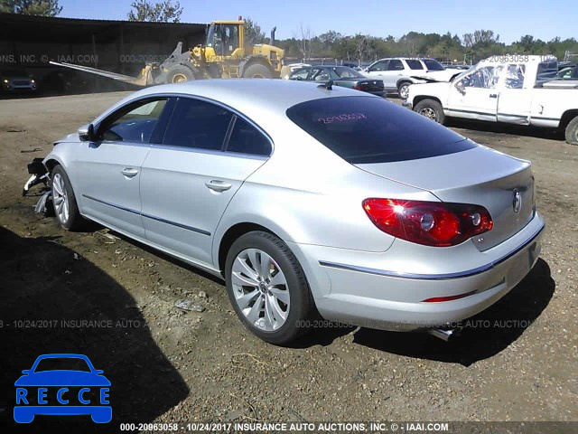 2012 Volkswagen CC SPORT/R-LINE WVWMN7AN8CE500405 зображення 2