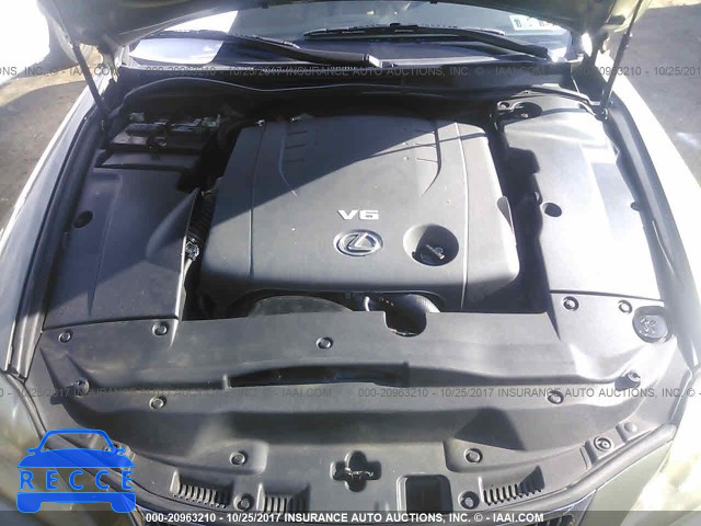 2006 Lexus IS 250 JTHCK262362007614 image 9