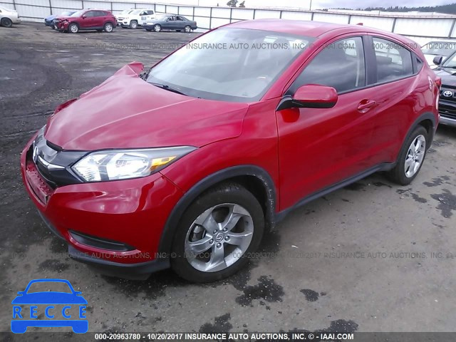 2016 Honda HR-v LX 3CZRU6H3XGM705905 image 1