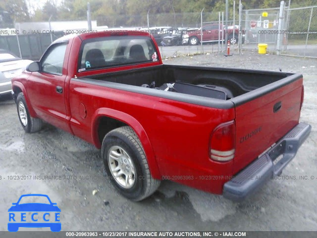 2003 Dodge Dakota SXT 1D7FL16X33S333173 Bild 2