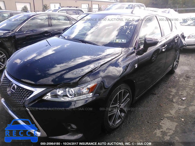 2016 Lexus CT 200 JTHKD5BHXG2266927 зображення 1