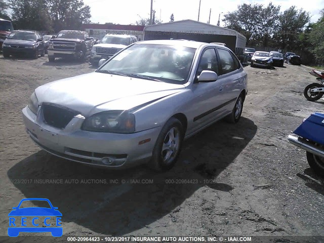 2004 Hyundai Elantra KMHDN56D34U127099 Bild 1