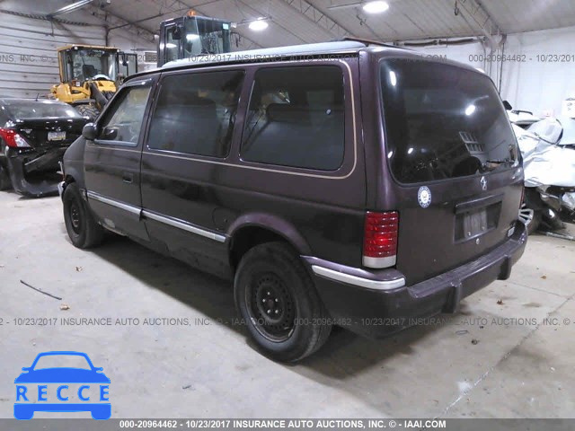 1993 Plymouth Voyager 2P4GH45R6PR162233 image 2