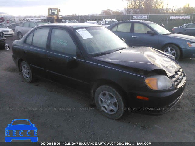 2005 Hyundai Accent KMHCG45CX5U653076 image 0