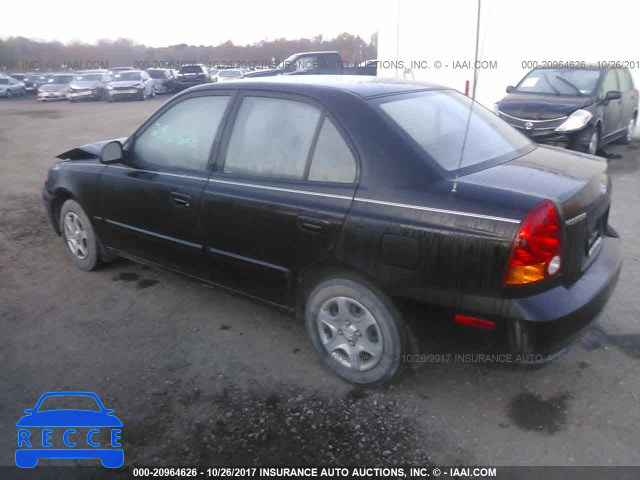 2005 Hyundai Accent KMHCG45CX5U653076 image 2