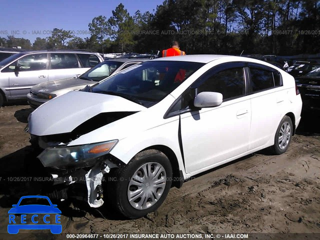 2011 Honda Insight LX JHMZE2H56BS000157 image 1