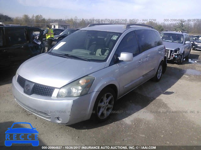 2005 Nissan Quest S/SE/SL 5N1BV28U55N123957 image 1