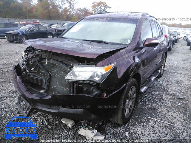 2008 Acura MDX TECHNOLOGY 2HNYD28378H532364 image 1