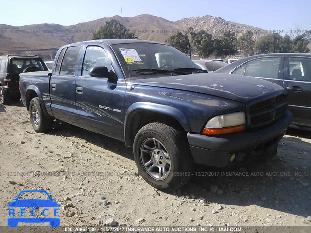 2002 Dodge Dakota 1B7HL38N72S686251 image 0