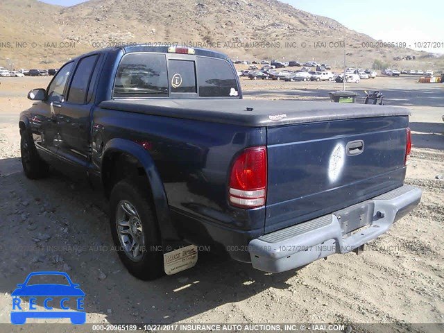 2002 Dodge Dakota 1B7HL38N72S686251 image 2
