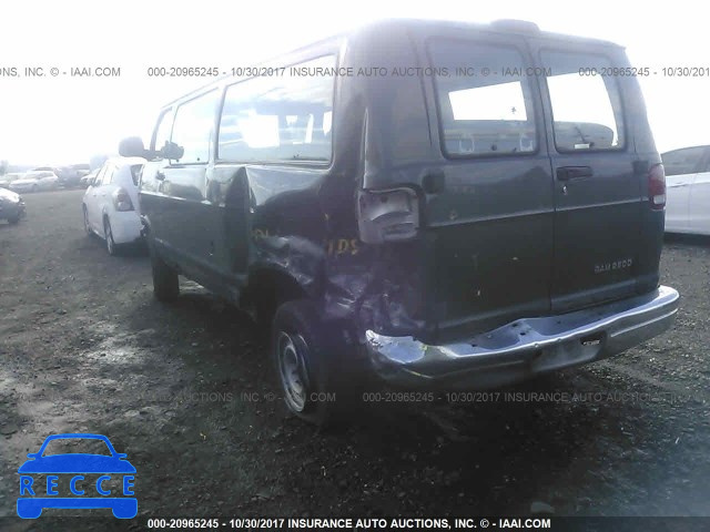 2001 Dodge Ram Wagon B2500 2B5WB25Y11K554221 image 2