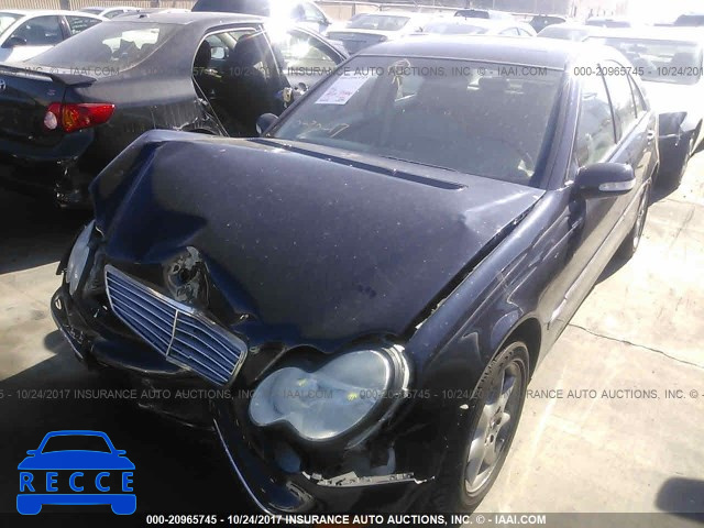 2004 Mercedes-benz C 240 WDBRF61J94F529657 image 1