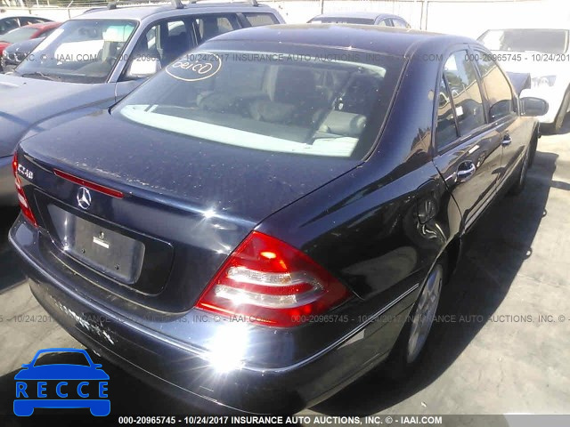 2004 Mercedes-benz C 240 WDBRF61J94F529657 image 3