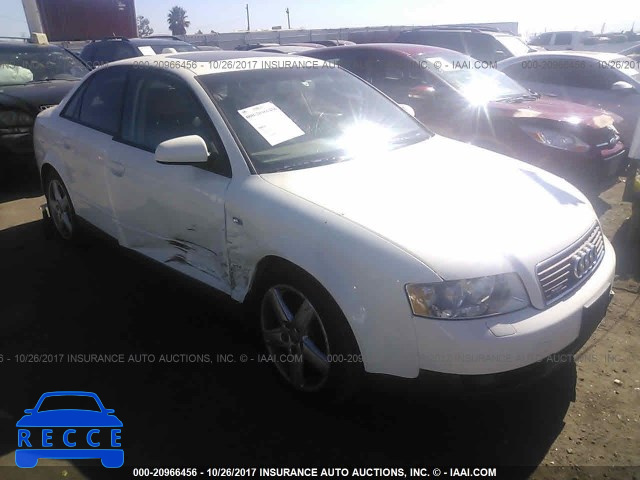 2004 AUDI A4 1.8T QUATTRO WAULC68E74A127624 image 0