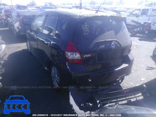 2008 Honda FIT SPORT JHMGD37638S065695 image 2