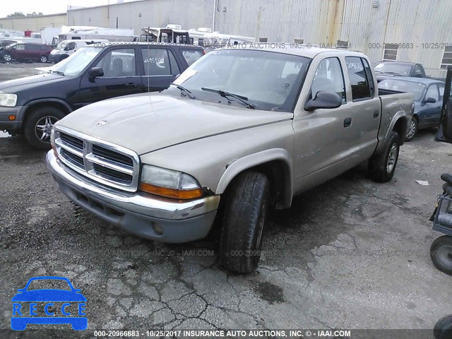 2002 Dodge Dakota 1B7HG48N42S518416 image 1
