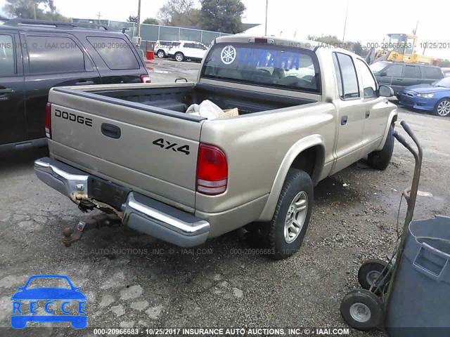 2002 Dodge Dakota 1B7HG48N42S518416 image 3