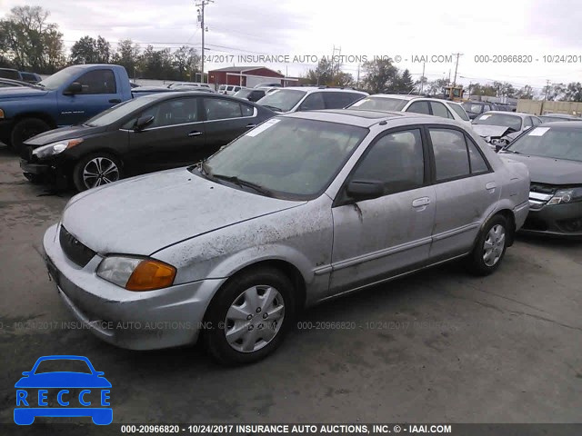 2000 MAZDA PROTEGE JM1BJ2226Y0207410 image 1