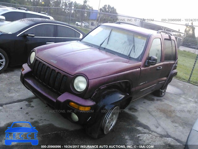 2002 Jeep Liberty 1J8GK58K52W161593 зображення 1