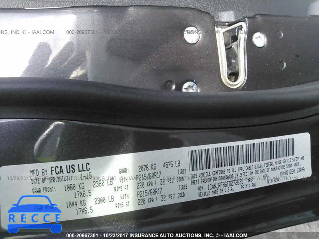 2015 Jeep Patriot LATITUDE 1C4NJRFB6FD272635 image 8
