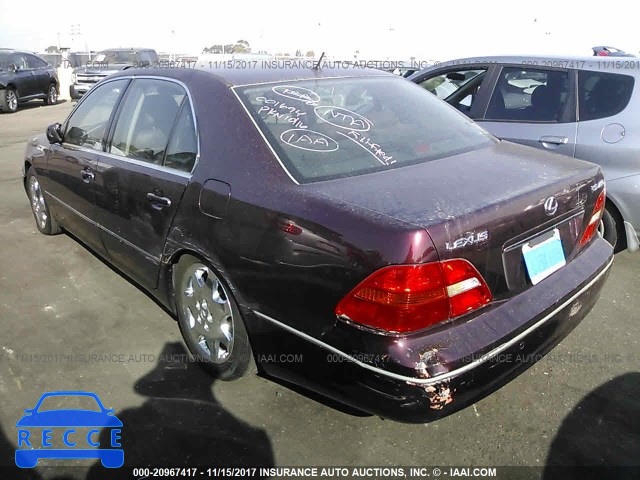 2001 LEXUS LS 430 JTHBN30F710001694 image 2