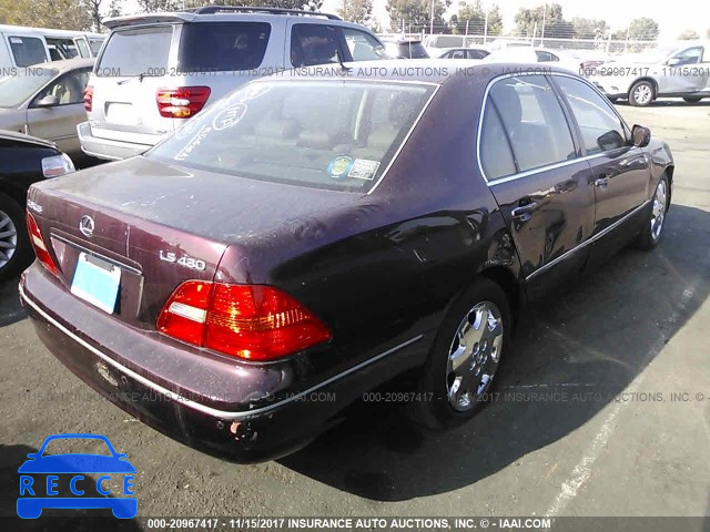 2001 LEXUS LS 430 JTHBN30F710001694 image 3