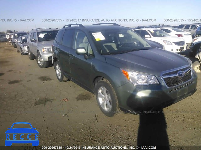 2014 SUBARU FORESTER 2.5I PREMIUM JF2SJADC4EH485141 зображення 0