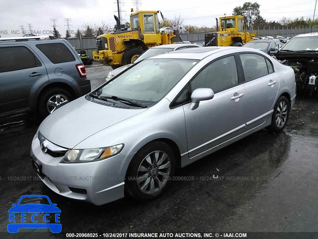 2009 Honda Civic 19XFA16879E016968 зображення 1