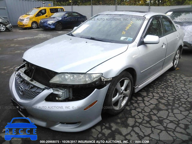 2003 MAZDA 6 S 1YVFP80D135M02182 зображення 1