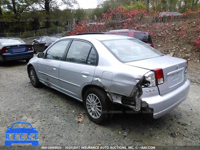 2005 Honda Civic 2HGES25715H543301 image 2