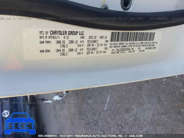 2014 Jeep Compass LATITUDE 1C4NJCEB8ED535348 image 8