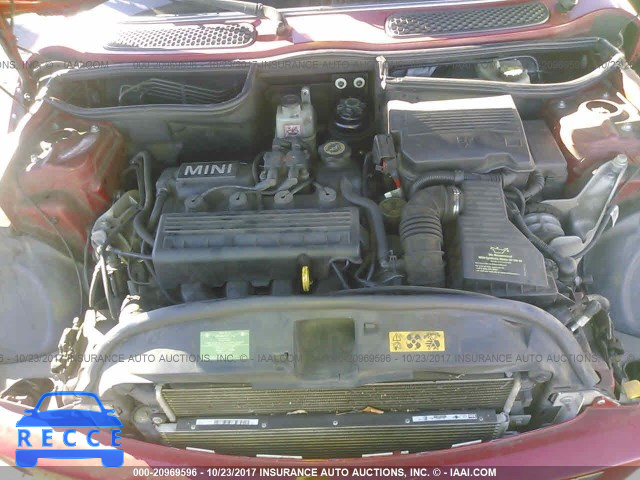 2005 MINI COOPER WMWRC33425TC58931 image 9