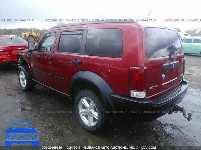 2007 Dodge Nitro SXT 1D8GU28K17W735521 image 2