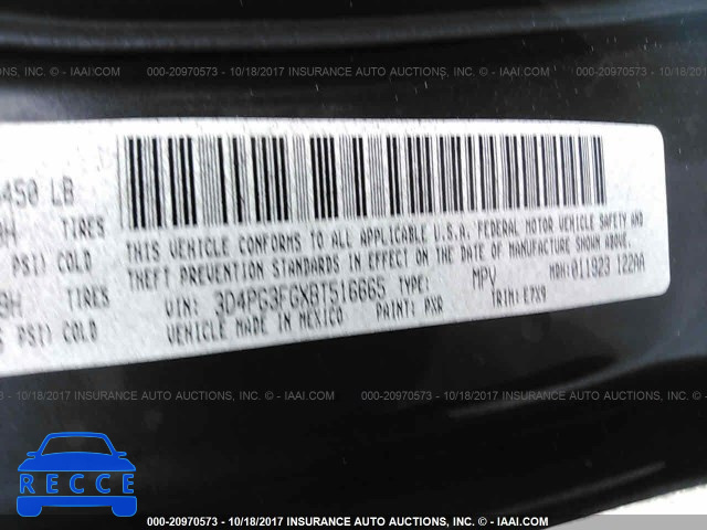 2011 Dodge Journey 3D4PG3FGXBT516665 image 8