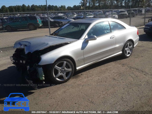 2005 Mercedes-benz CLK WDBTJ75J85F153300 зображення 1