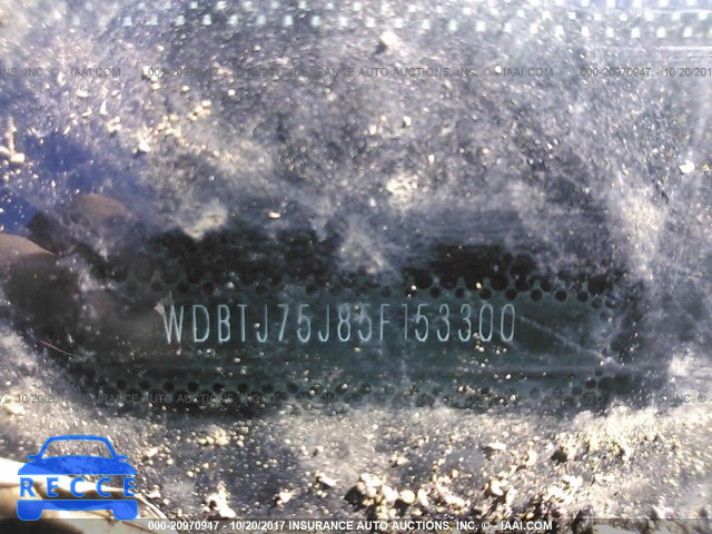 2005 Mercedes-benz CLK WDBTJ75J85F153300 зображення 8