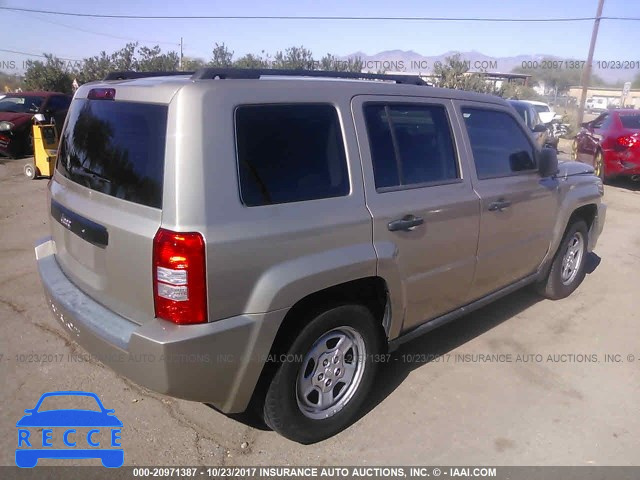 2009 JEEP PATRIOT SPORT 1J4FT28B59D154593 Bild 3