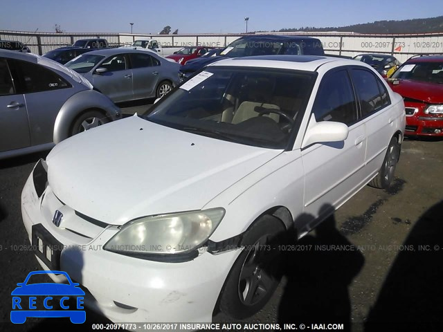 2004 Honda Civic 2HGES26704H561110 image 1