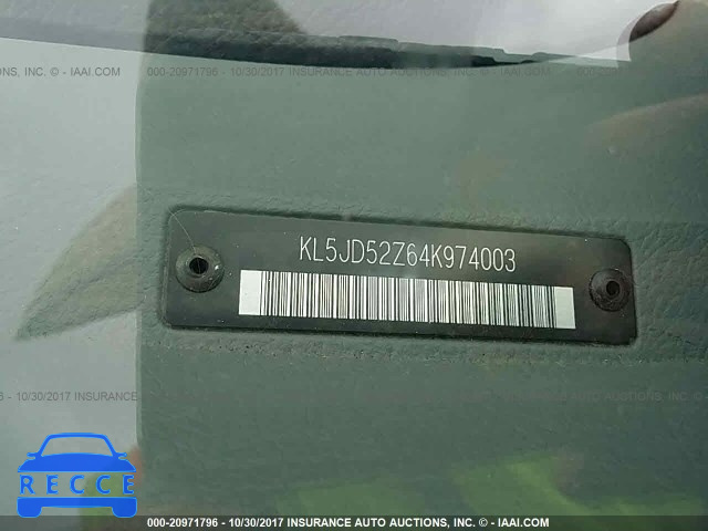 2004 Suzuki Forenza KL5JD52Z64K974003 image 8