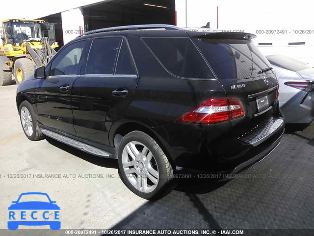 2013 Mercedes-benz ML 350 4JGDA5JB2DA126416 зображення 2