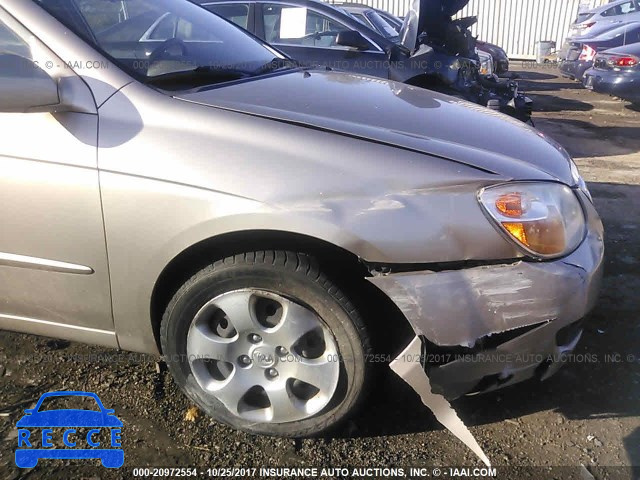 2007 KIA SPECTRA EX/LX KNAFE122075472676 image 5