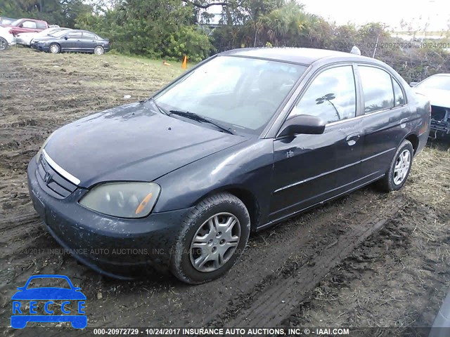 2002 Honda Civic 2HGES16572H509270 зображення 1