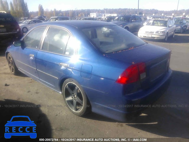 2005 Honda Civic 2HGES16325H581447 image 2