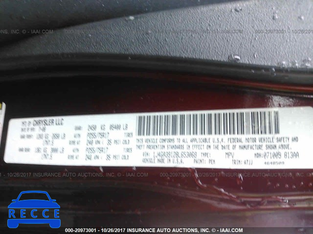 2008 JEEP WRANGLER UNLIMITE 1J4GA39128L653068 image 8
