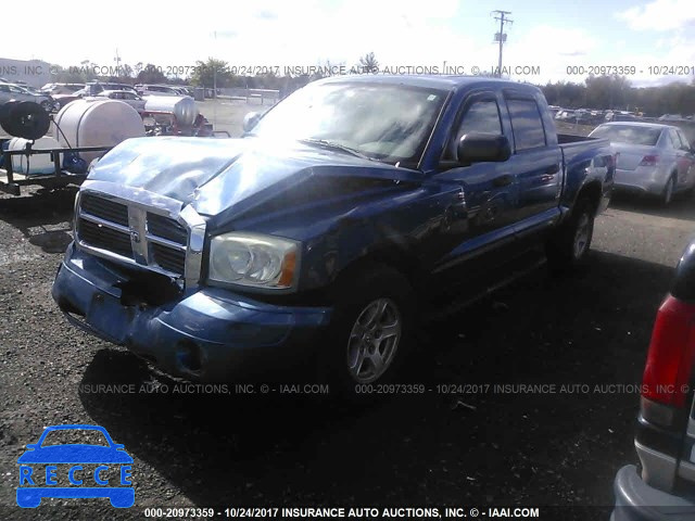 2005 Dodge Dakota QUAD SLT 1D7HW48N55S178349 зображення 1